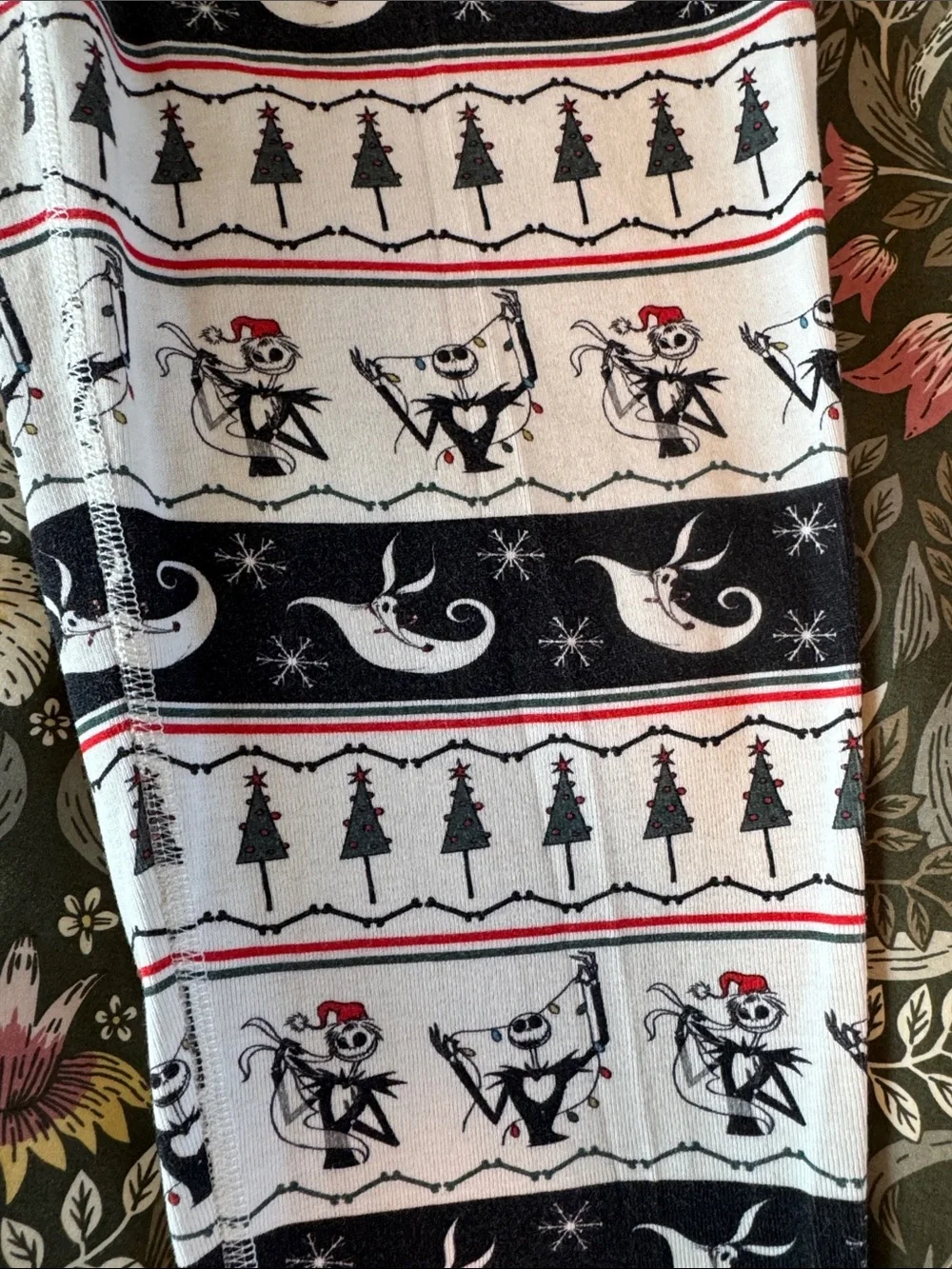 Hanna Andersson Adult Nightmare Before Christmas Pjs- XS top/S pants, mommy & me